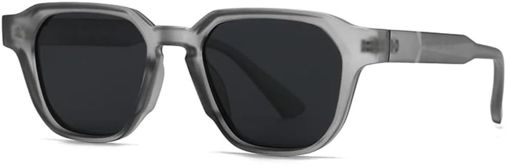 

Солнцезащитные очки с защитой UV400 | Круглая легкая оправа, линзы конфетного цвета | Для женщин и мужчин, для занятий спортом на открытом воздухе и вождения DSVIGF, Gray