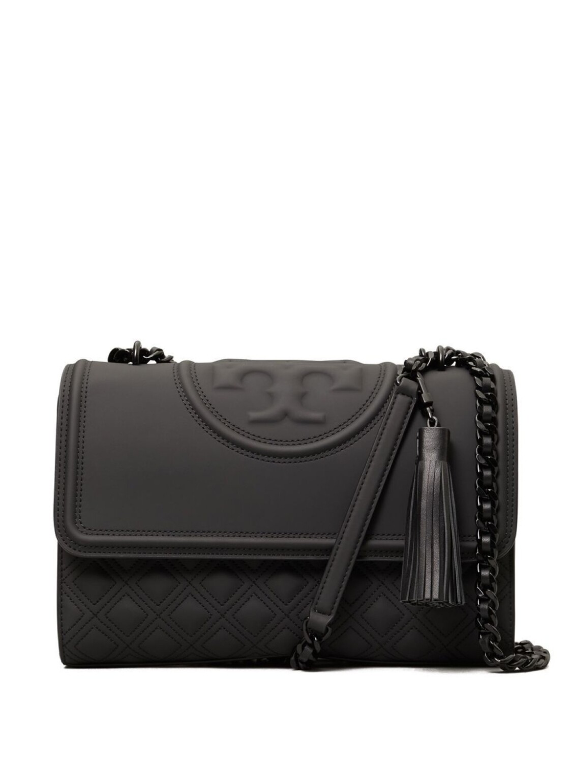 

Tory Burch сумка на плечо с тисненым логотипом, черный