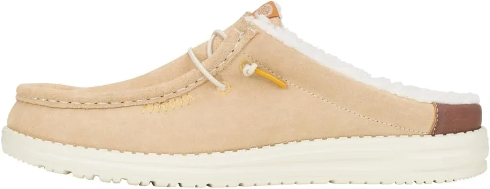 Туфли Heydude Wally Slip Stretch Canvas Men's Shoes, Cream