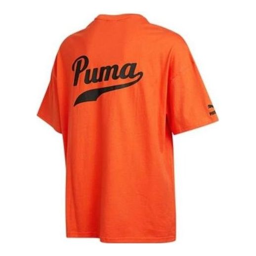 

Футболка logo t-shirt 'orange' Puma, оранжевый