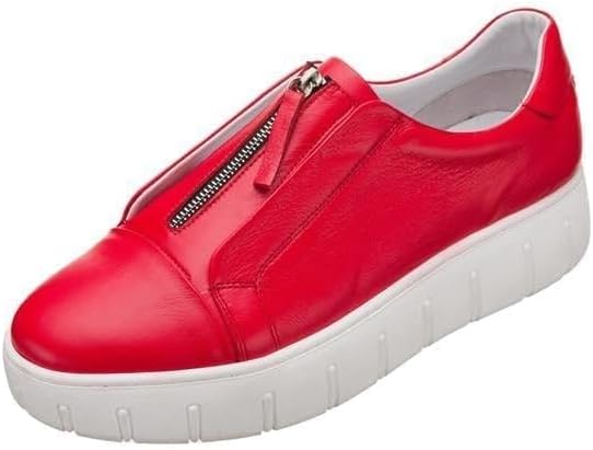 

Мужские кроссовки DALGALA большого размера, красная кожа, легкие, ручной работы, модные