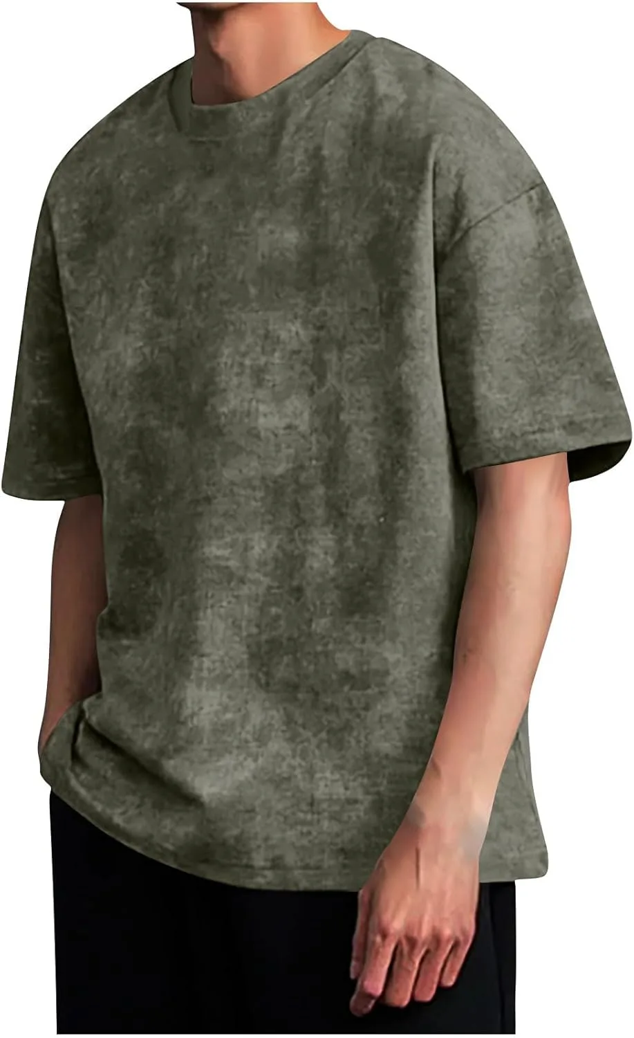 

Мужская футболка Oversized, Washed, короткий рукав, свободный крой