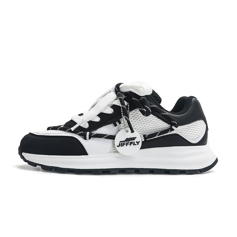 

Кроссовки Jifffly Lifestyle Shoes Unisex Low-top, белый/черный