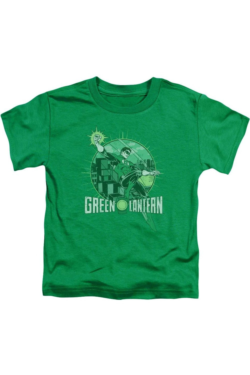 

Футболка с коротким рукавом DC Comics City Power для малышей Gildan, зеленый