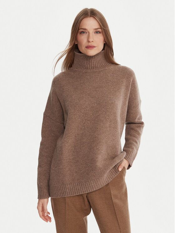 

Водолазка relaxed fit Borgia 2525366112 Weekend Max Mara, коричневый
