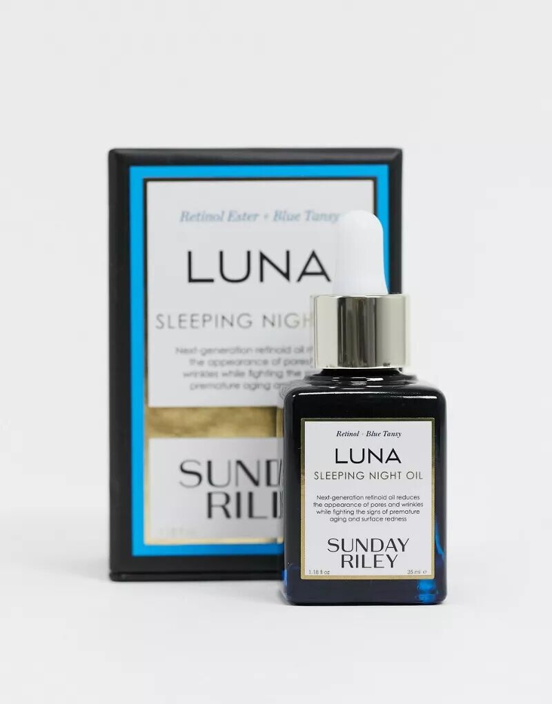 

Sunday Riley Luna Sleeping Night Oil Ретинол и ночное масло для лица с пижмой синей крылатой 35 мл