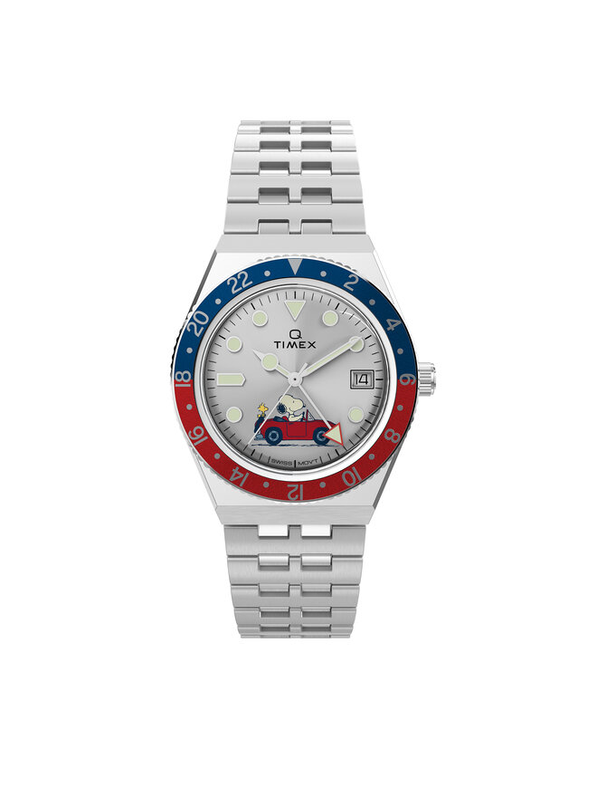 

Часы Timex x Peanuts Q Timex GMT TW2W83300 Timex, мультиколор
