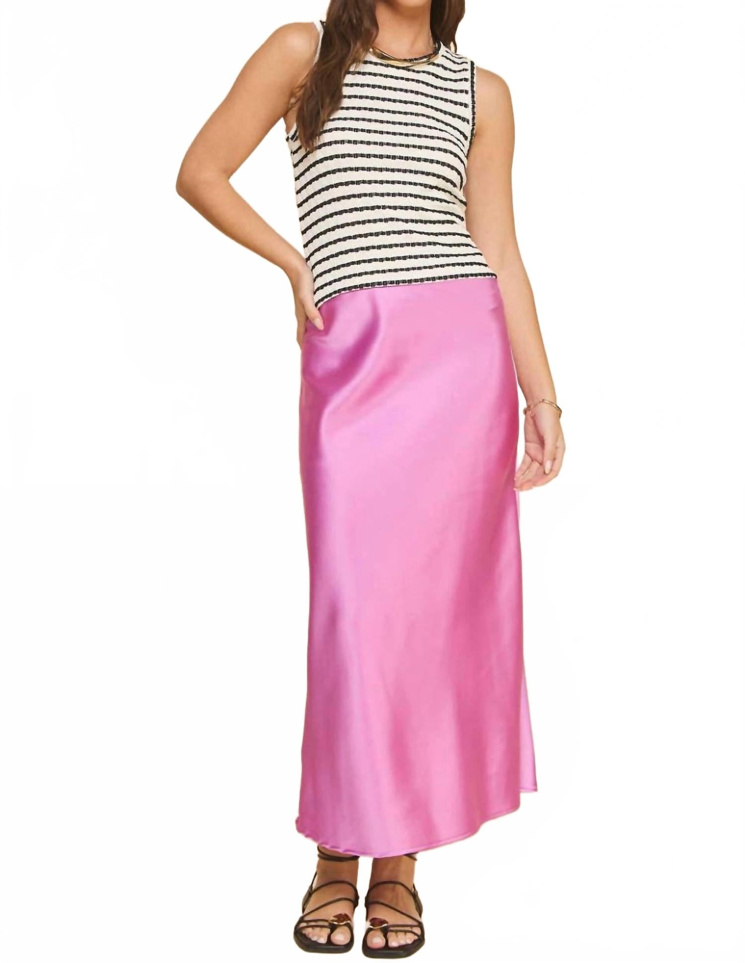 

Женская юбка-карандаш Aniston в орхидее If She Loves, Orchid