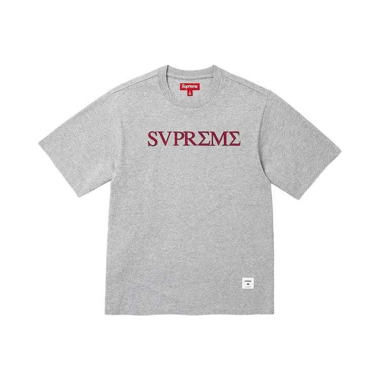 Футболка с коротким рукавом Supreme Greek, серый