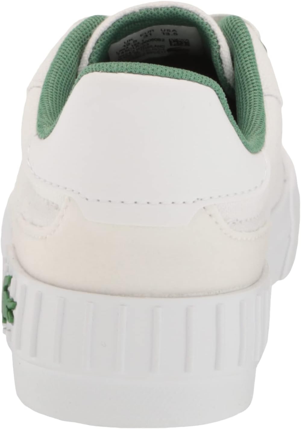 Кроссовки Lacoste L004 для мальчиков, белый/зеленый — фото 3