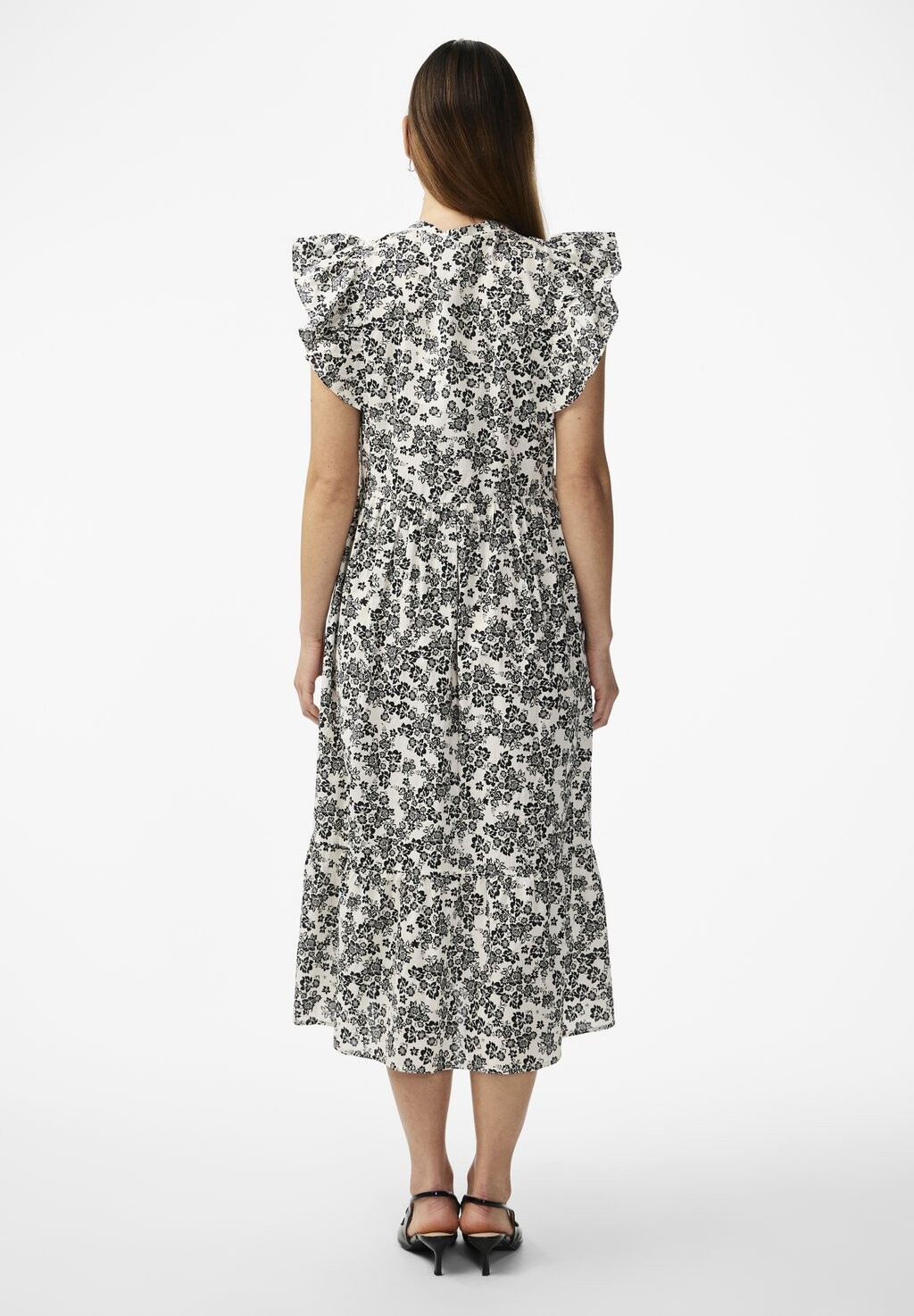 

Дневное платье YASLEANA MIDI DRESS YAS, белый