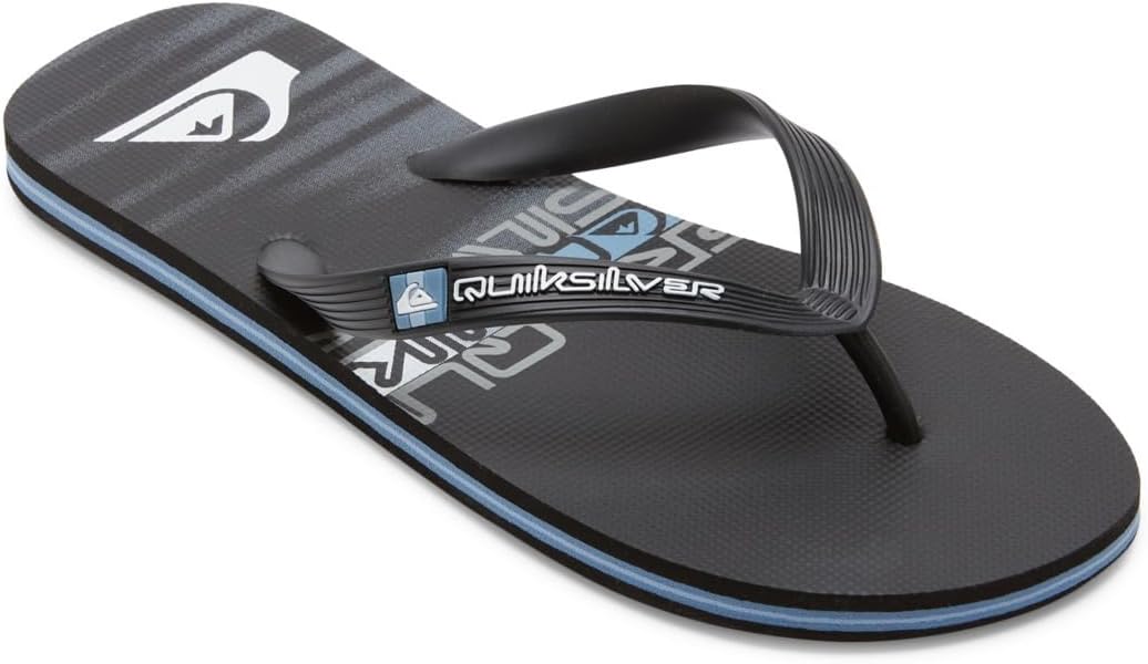 Мужские вьетнамки Quiksilver, черный/синий