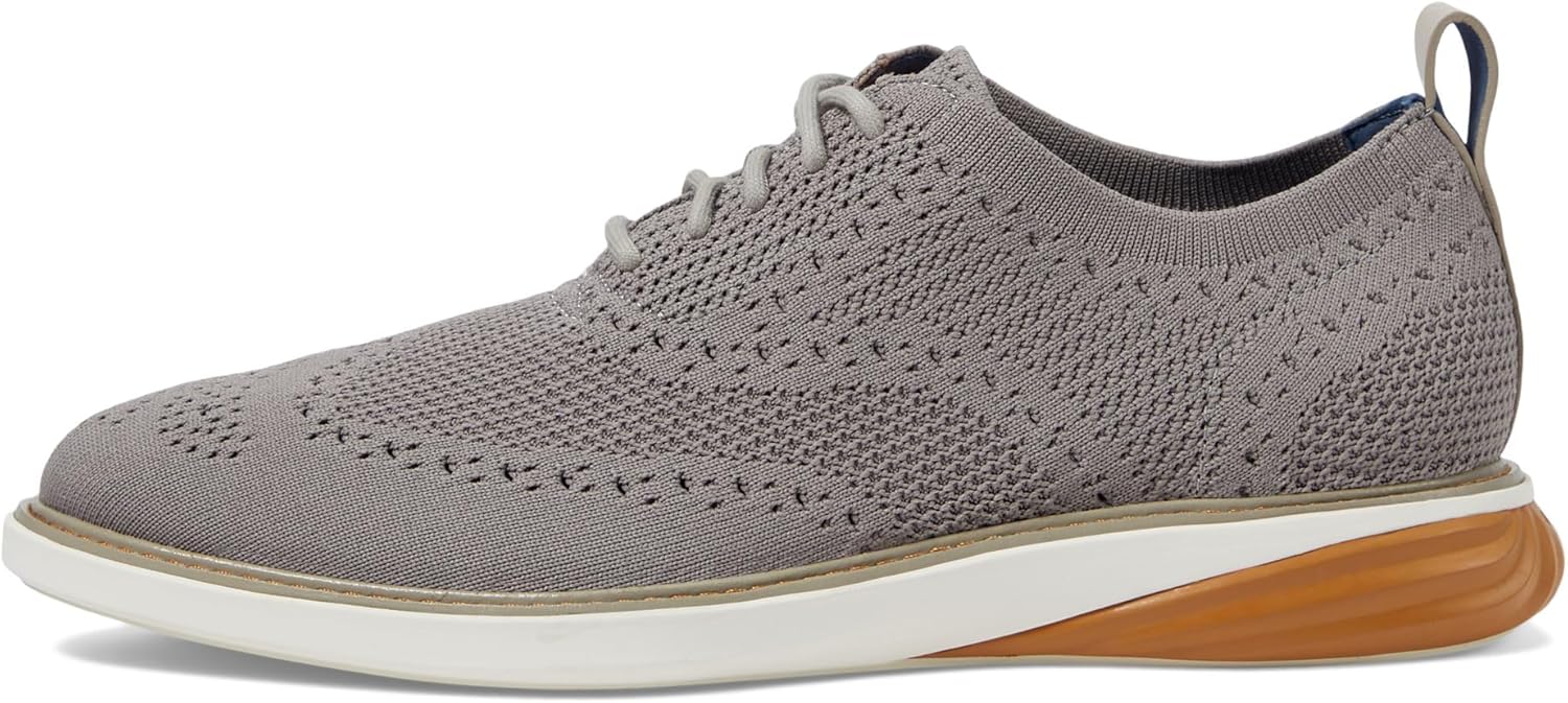 Мужские оксфорды Cole Haan GrandEvOlution Stitchlite, слоновая кость/бежевый — фото 4