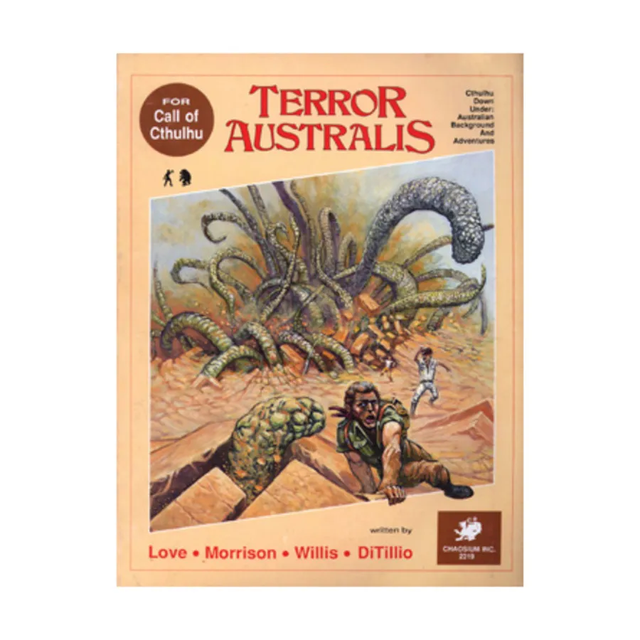 

Terror Australis, Call of Cthulhu - Adventures & Modules (Chaosium 1st-5.5 Editions), мягкая обложка