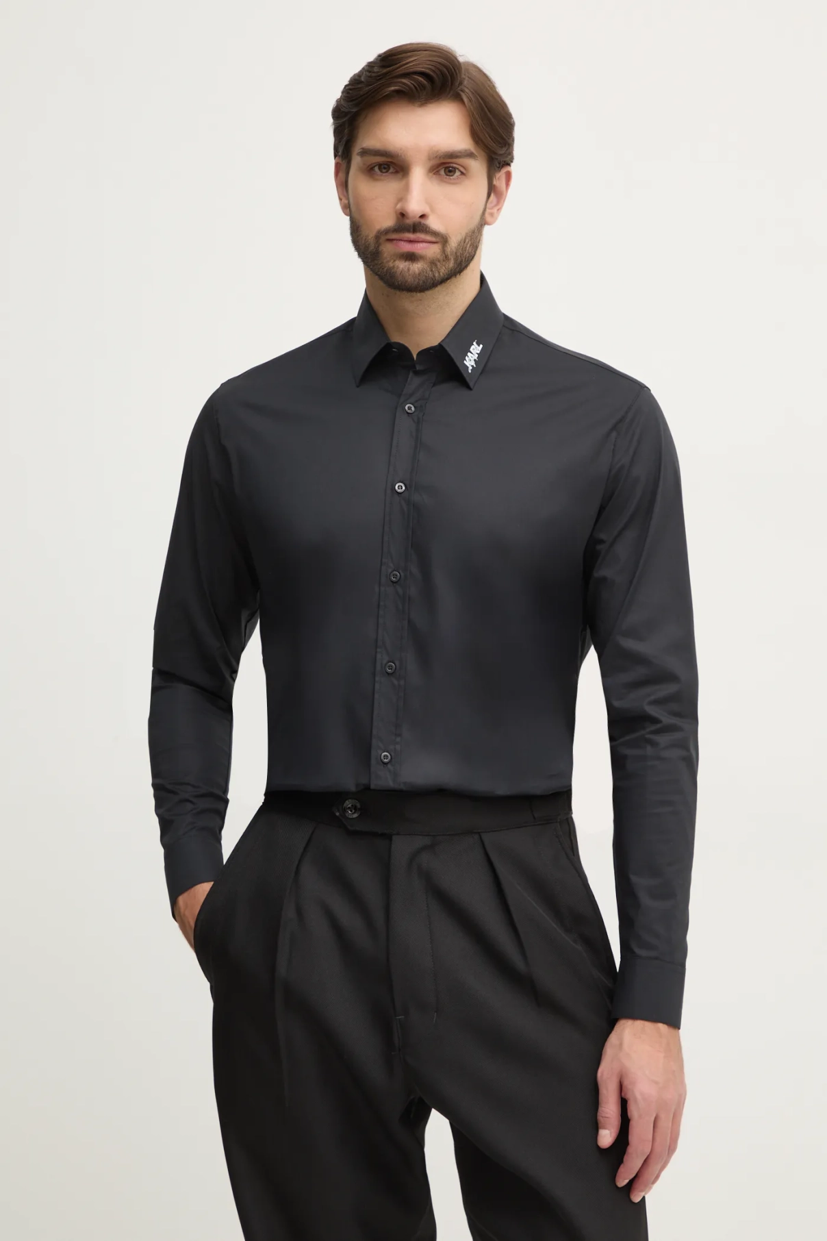 

Рубашка Karl Lagerfeld, черный