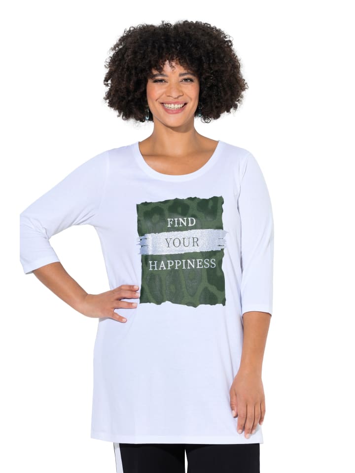 

Angel of Style Длинная футболка белоснежного цвета