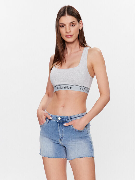 

Верхний бюстгальтер Calvin Klein, серый