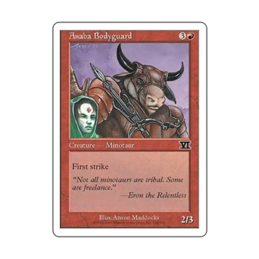 

CCG Телохранитель Анабы (C), MTG - 6th Edition (Classic)