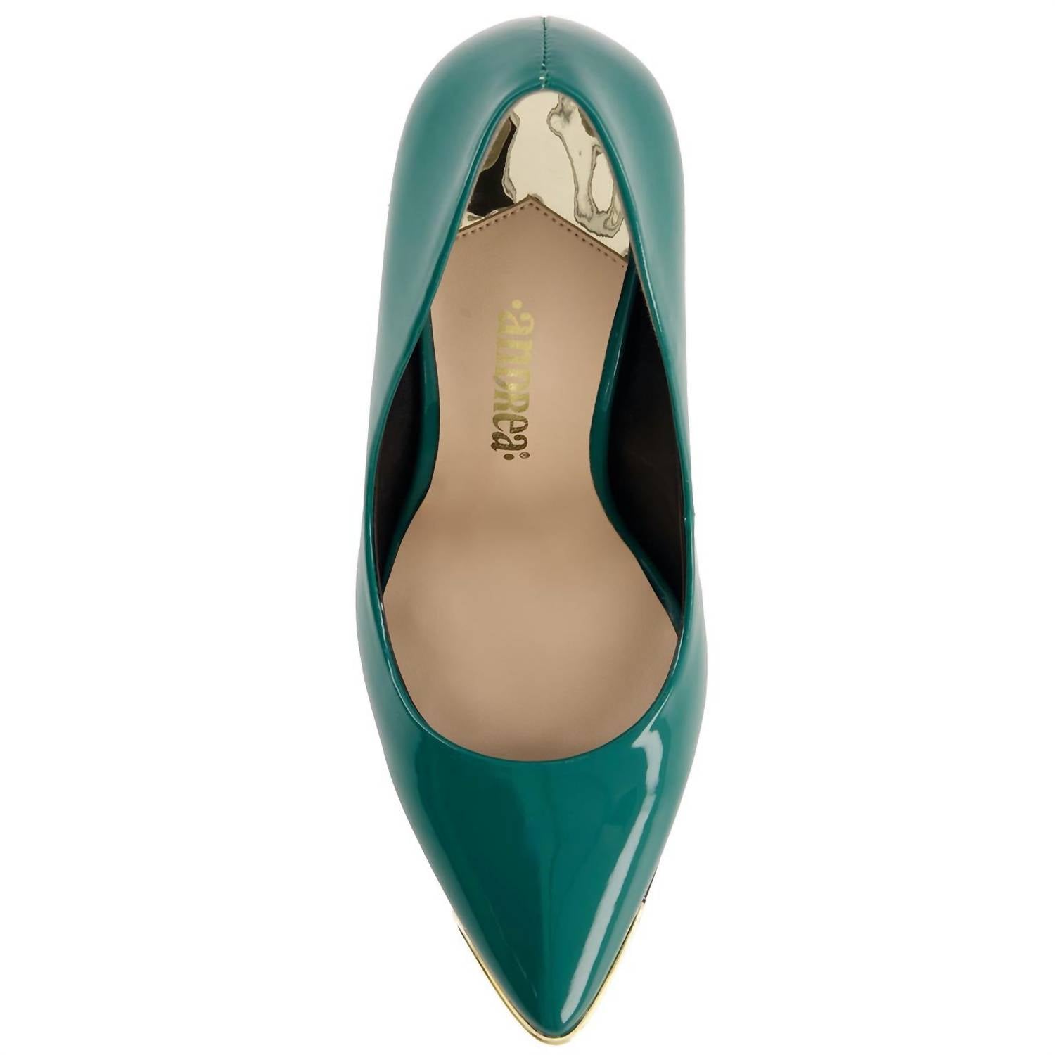 Женские туфли-лодочки Fashion Stilettos In Green Andrea — фото 4