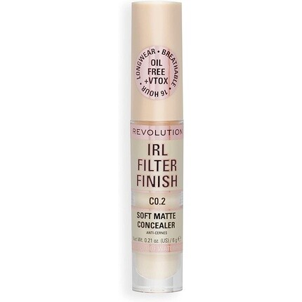 

Makeup Revolution IRL Concealer Filter Finish от среднего до полного покрытия, 6 г C15 Revolution Beauty