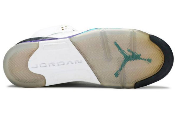 Кроссовки 5 ретро Air Jordan, белый — фото 4