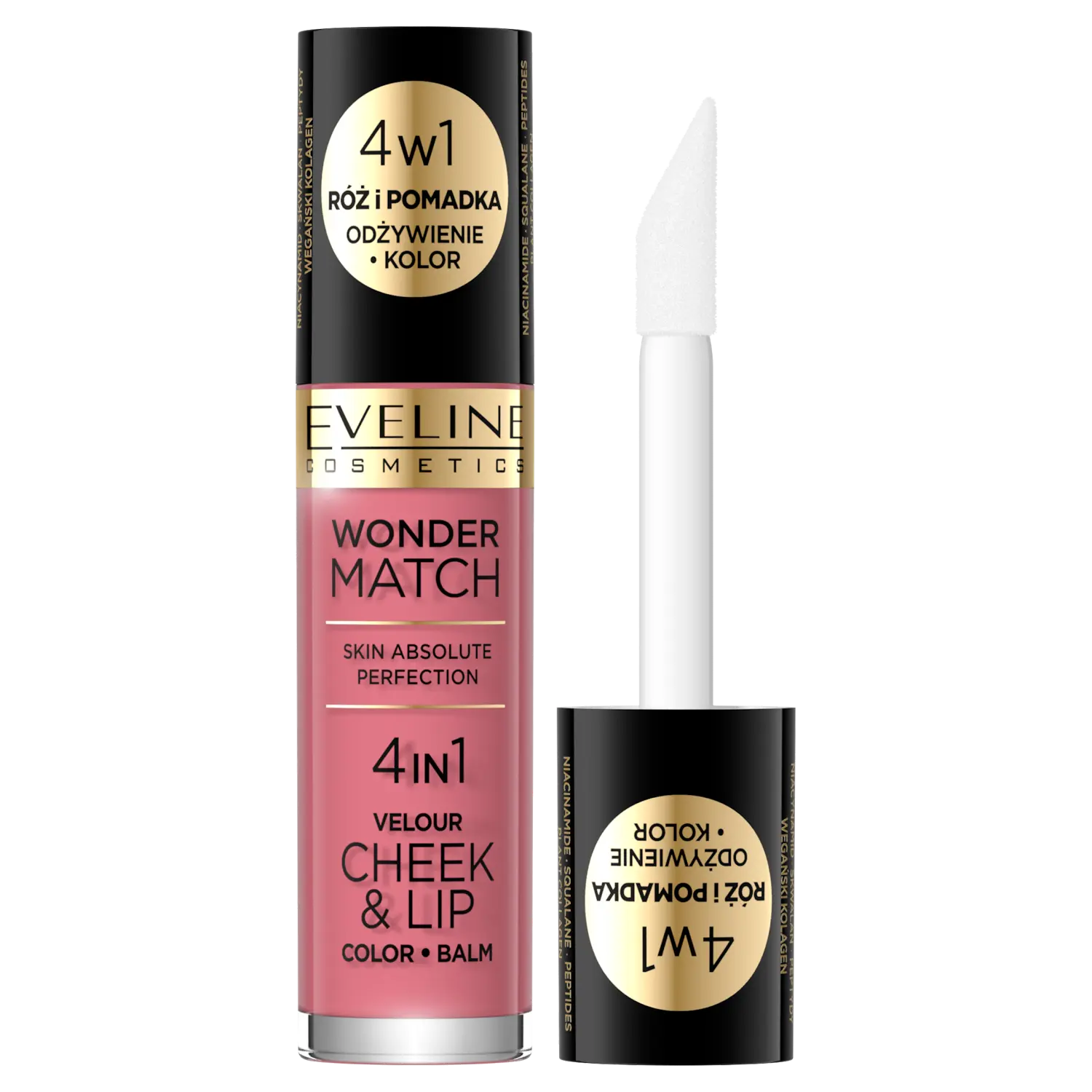 

Румяна и жидкая помада 04 Eveline Cosmetics Wonder Match, 4,5 мл