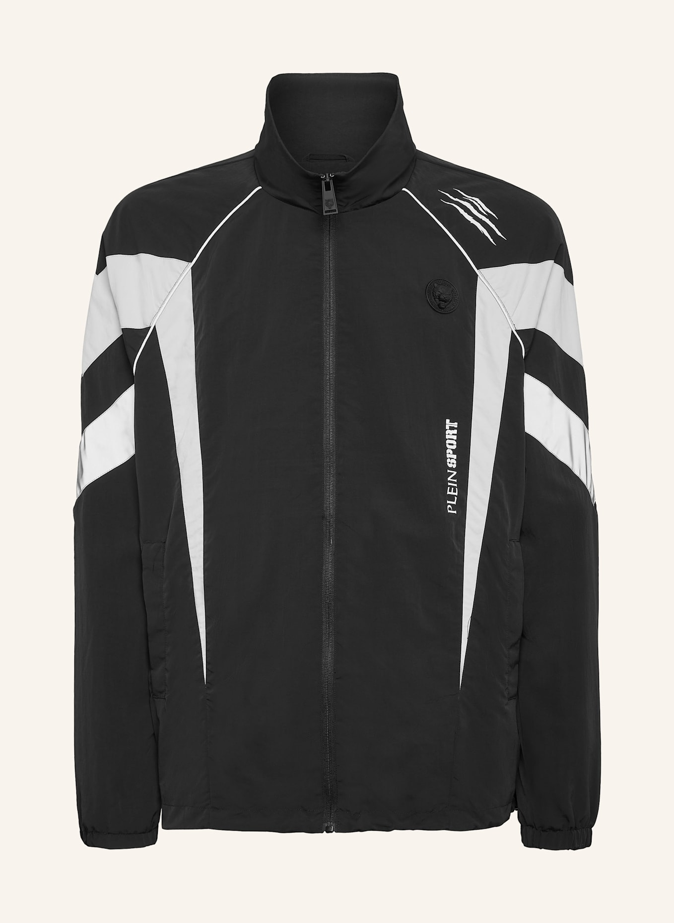 

Куртка толстовка царапина Plein Sport, черный