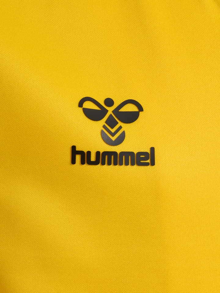 Толстовка Hummel Reißverschluss Jacket Hmlcore Multisport Kinder, цвет SPORTS YELLOW — фото 3