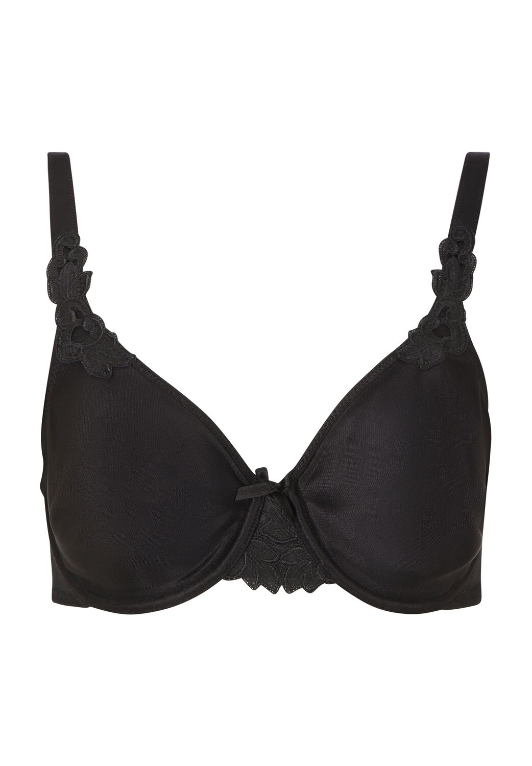 

Женский бюстгальтер на косточках Hedona с формованным бантом и вышивкой CHANTELLE, черный