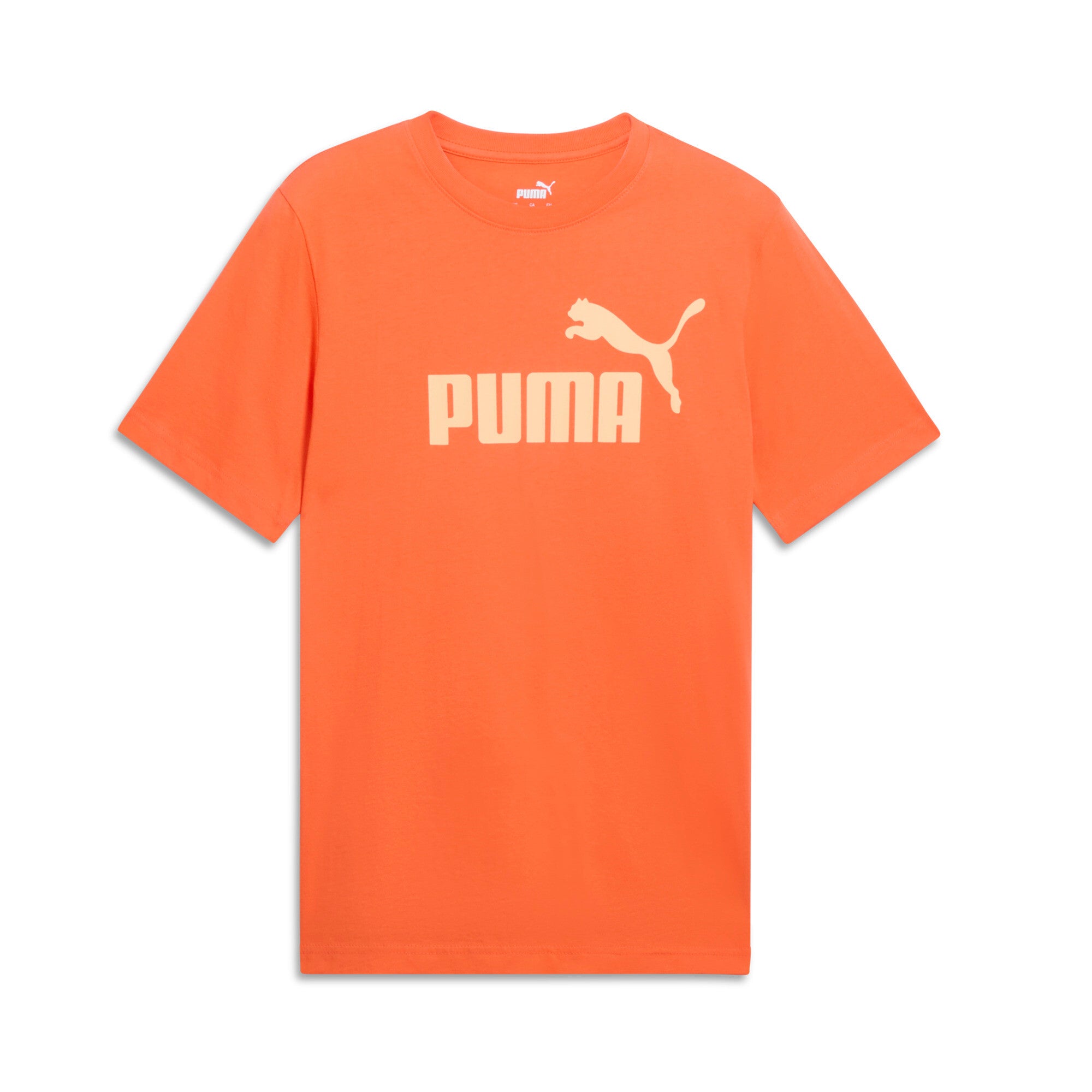 

Футболка с логотипом ESS № 1 от PUMA для мужчин, цвет flame flicker
