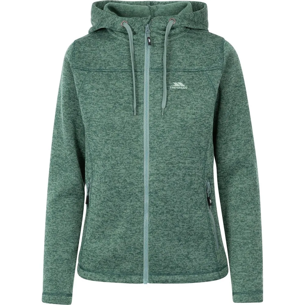 

Флис Trespass Odelia B hoodie, зеленый