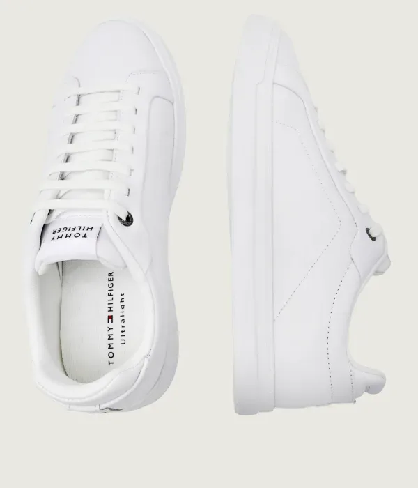 Кожаные кроссовки ICON COURT Tommy Hilfiger, белый — фото 4
