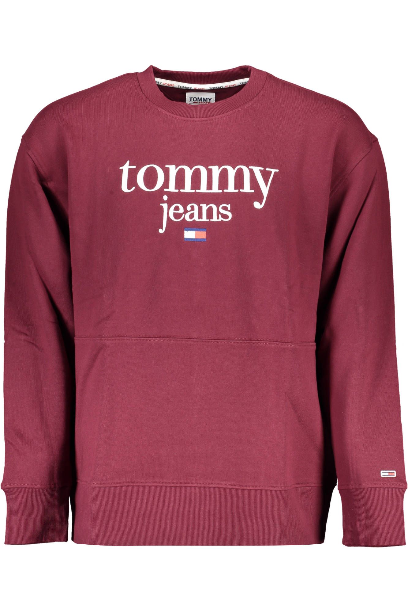 

Фиолетовый хлопковый мужской свитер Tommy Hilfiger