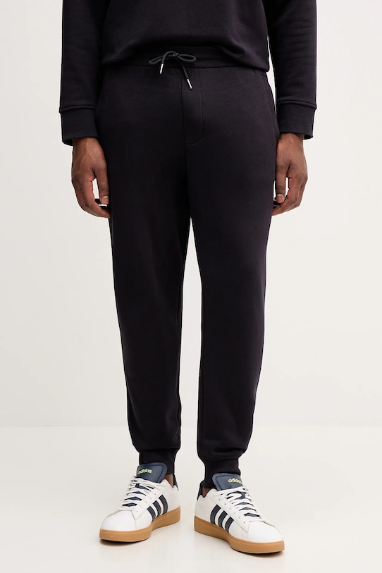 

Хлопковые спортивные штаны Armani Exchange, темно-синий