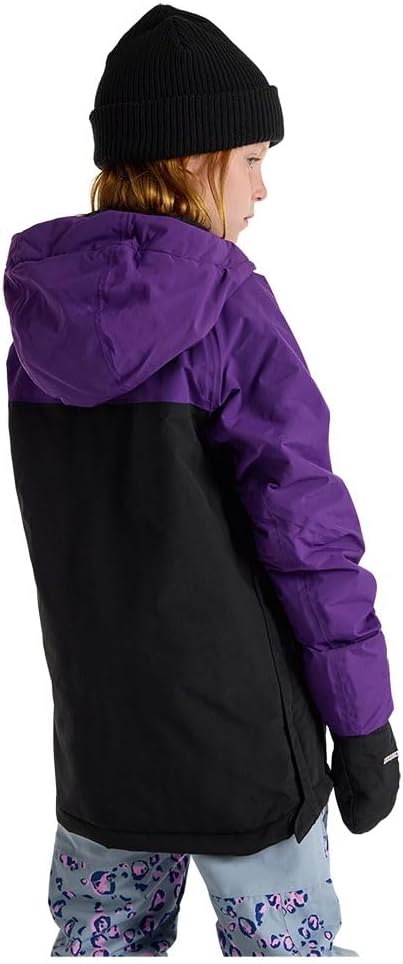Детская куртка-анорак Burton Kids Frostner 2L, Imperial Purple / True Black — фото 2