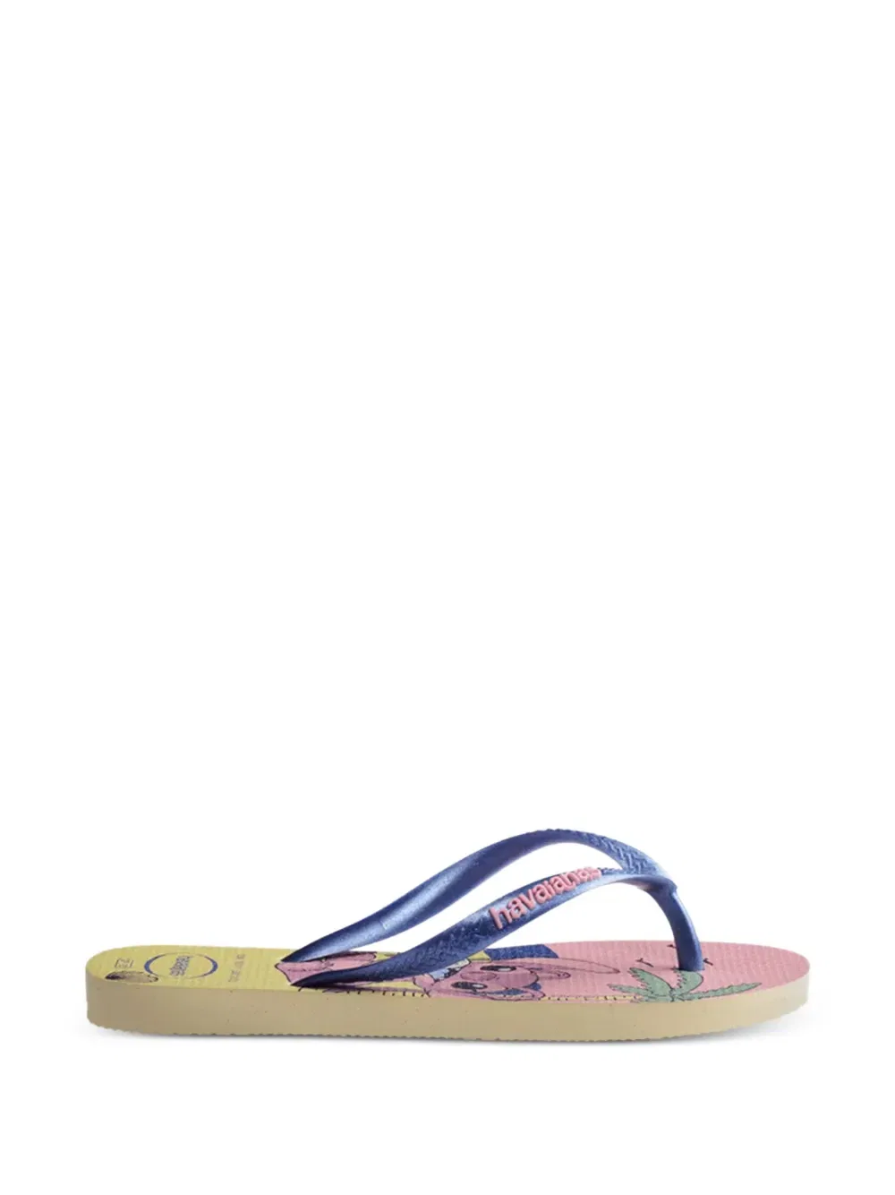 Мультяшные шлепанцы Havaianas Kids, розовый