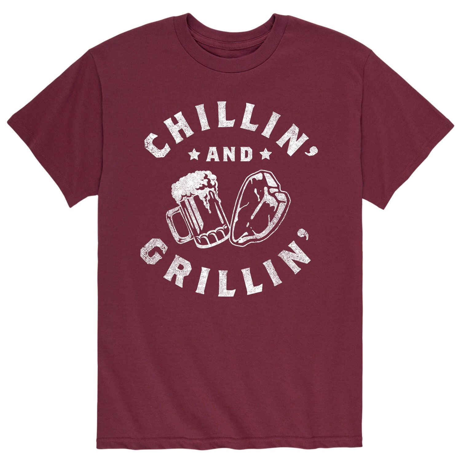 

Мужская футболка Chillin And Grillin Licensed Character