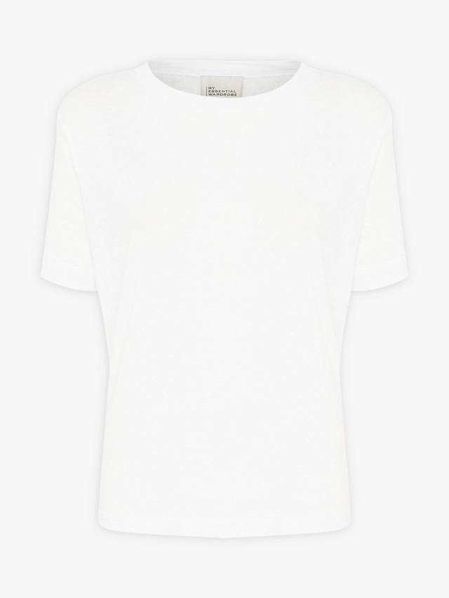 

Футболка lisa с круглым вырезом и коротким рукавом MY ESSENTIAL WARDROBE, белый