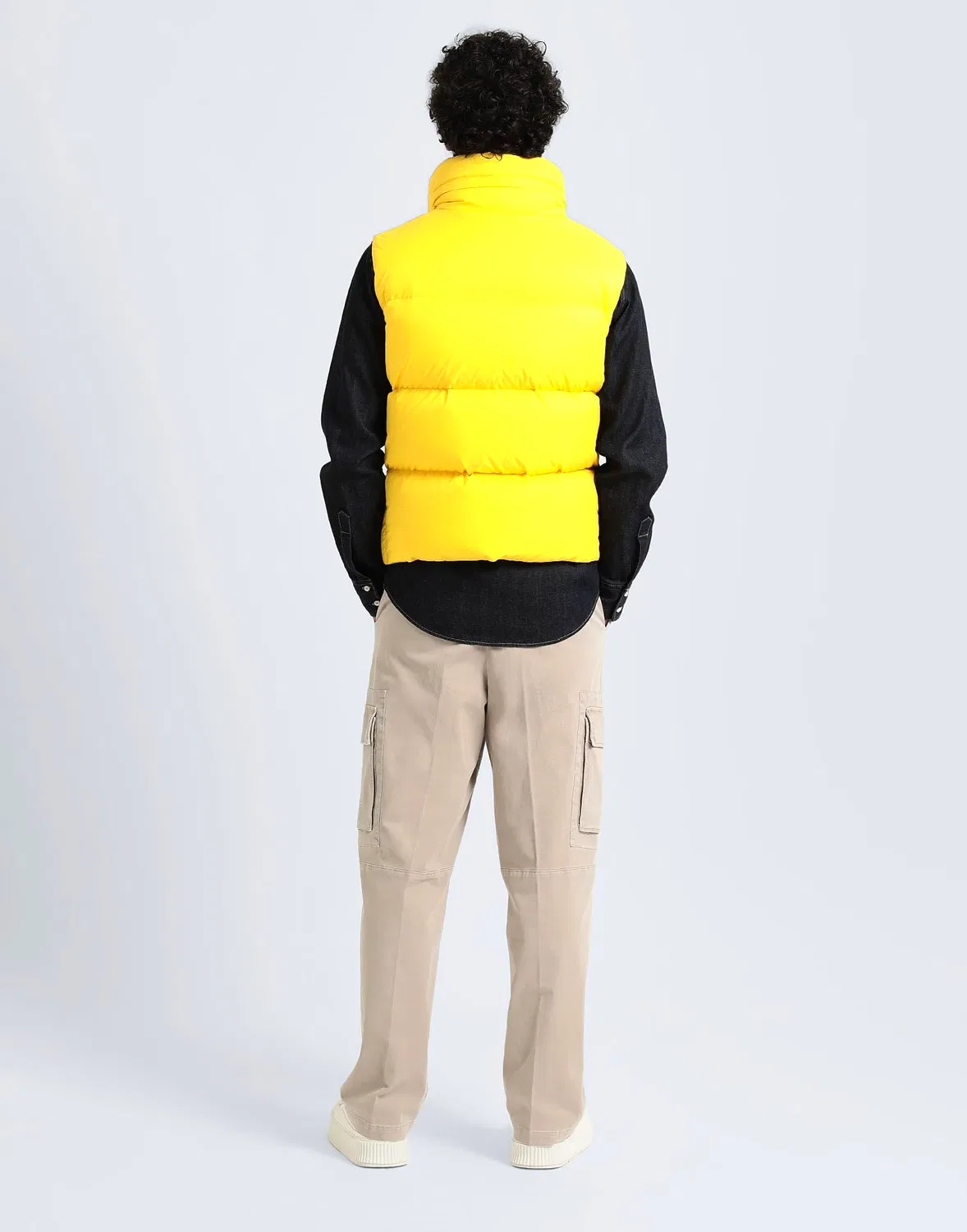 Пуховик желтый DSQUARED2 — фото 3