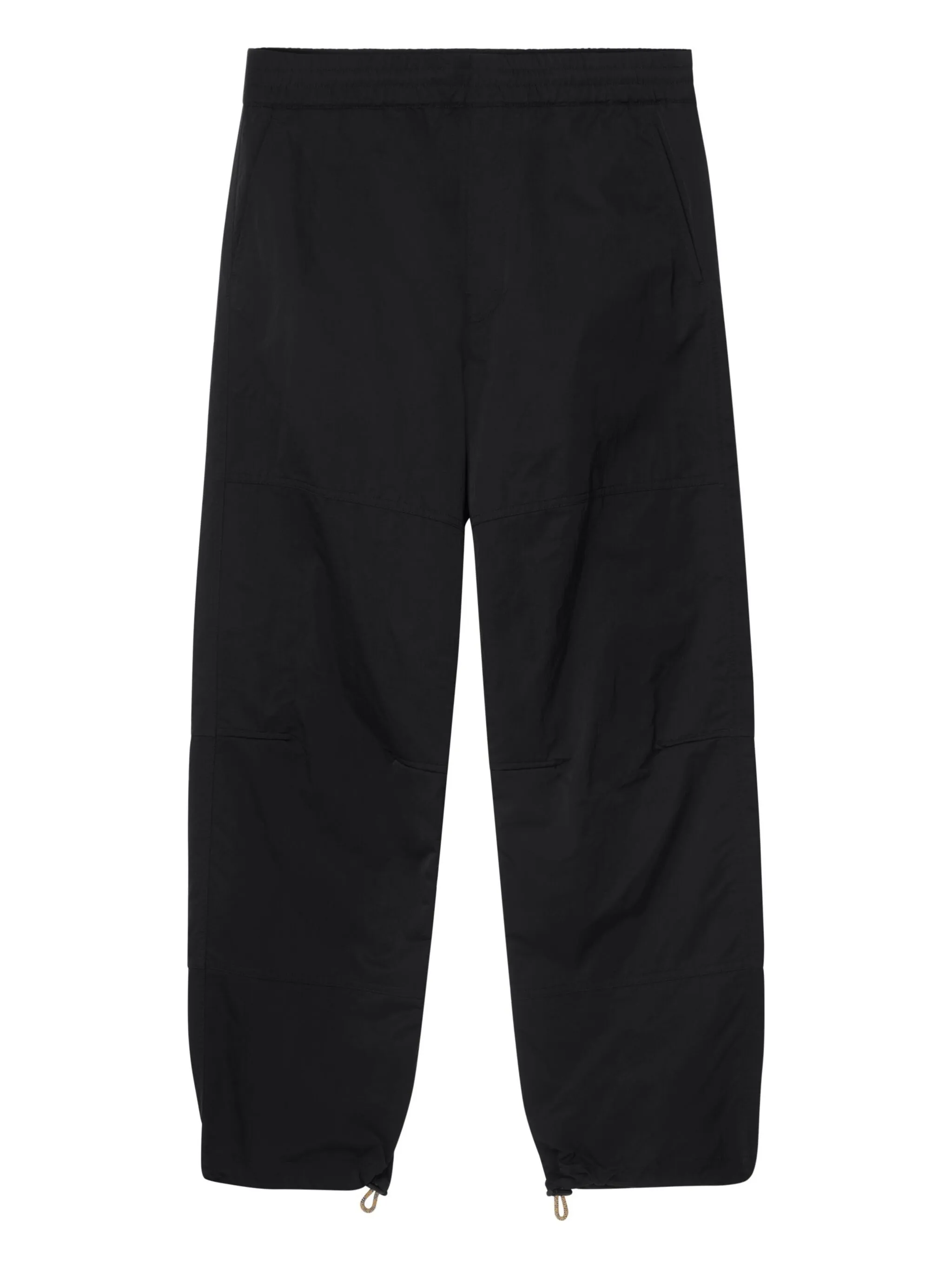 

Клетчатые брюки с кулиской Burberry, черный