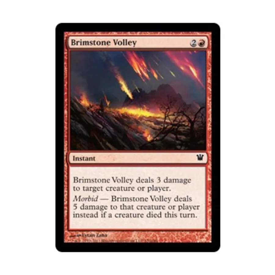 

CCG Серный залп (К), MTG - Innistrad