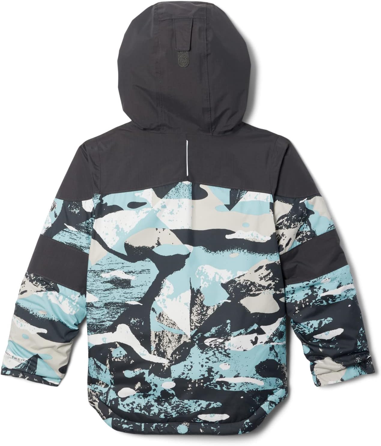 Куртка Columbia Youth Girls Mighty Mogul II, Shark Geoglacial/Shark — фото 2