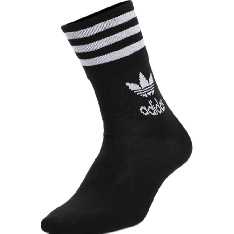 Adidas Originals Носки гольфы унисекс черные парные — фото 4