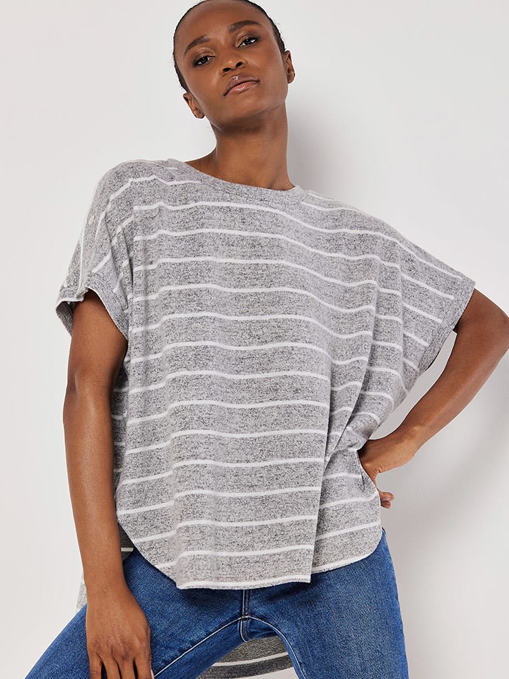 

Apricot Футболка серо-белого цвета, Белый, Apricot Футболка серо-белого цвета