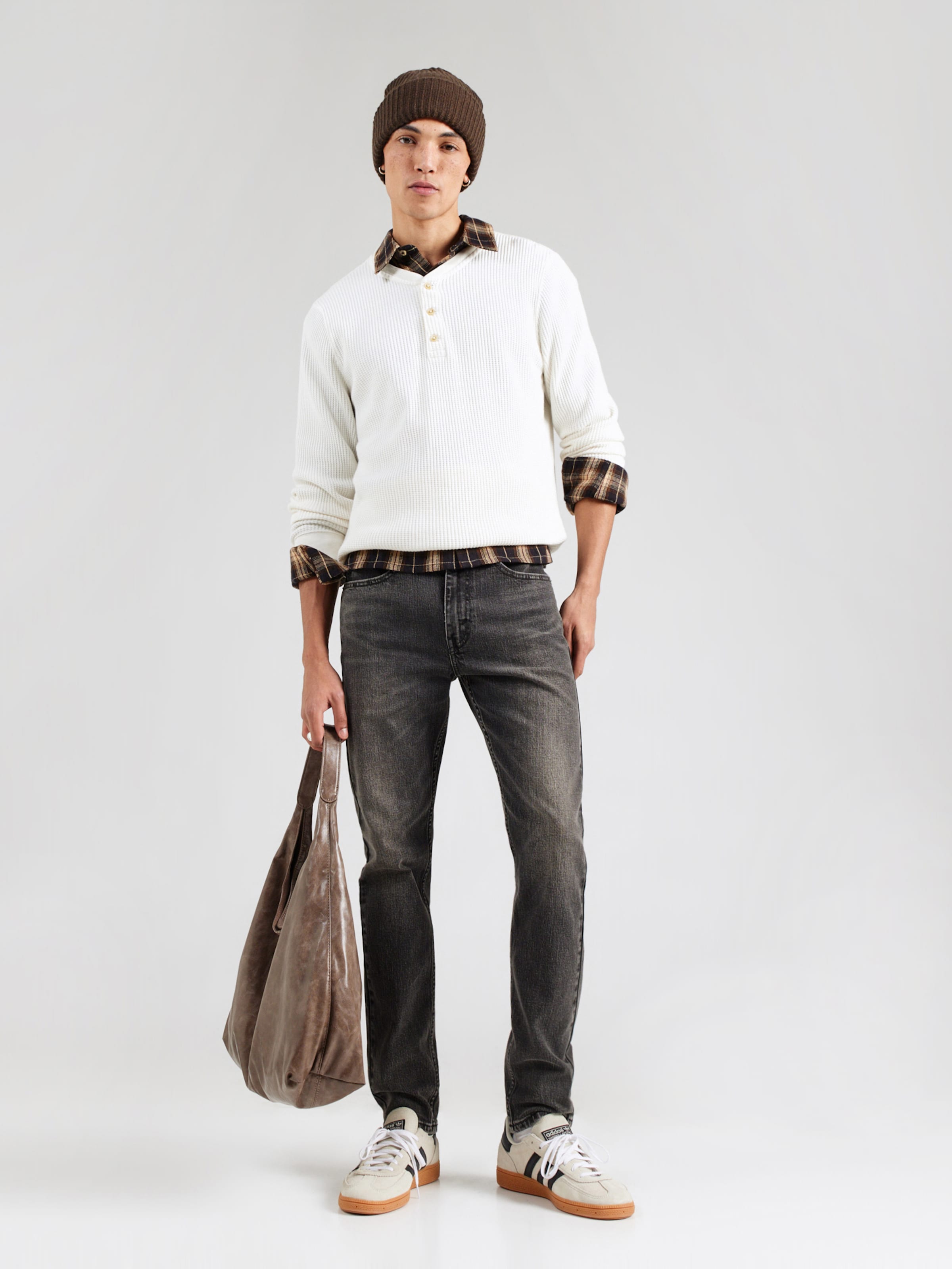 LEVI'S  Джинсы '515 Slim Taper Jeans' в сером дениме, Slim Fit — фото 4