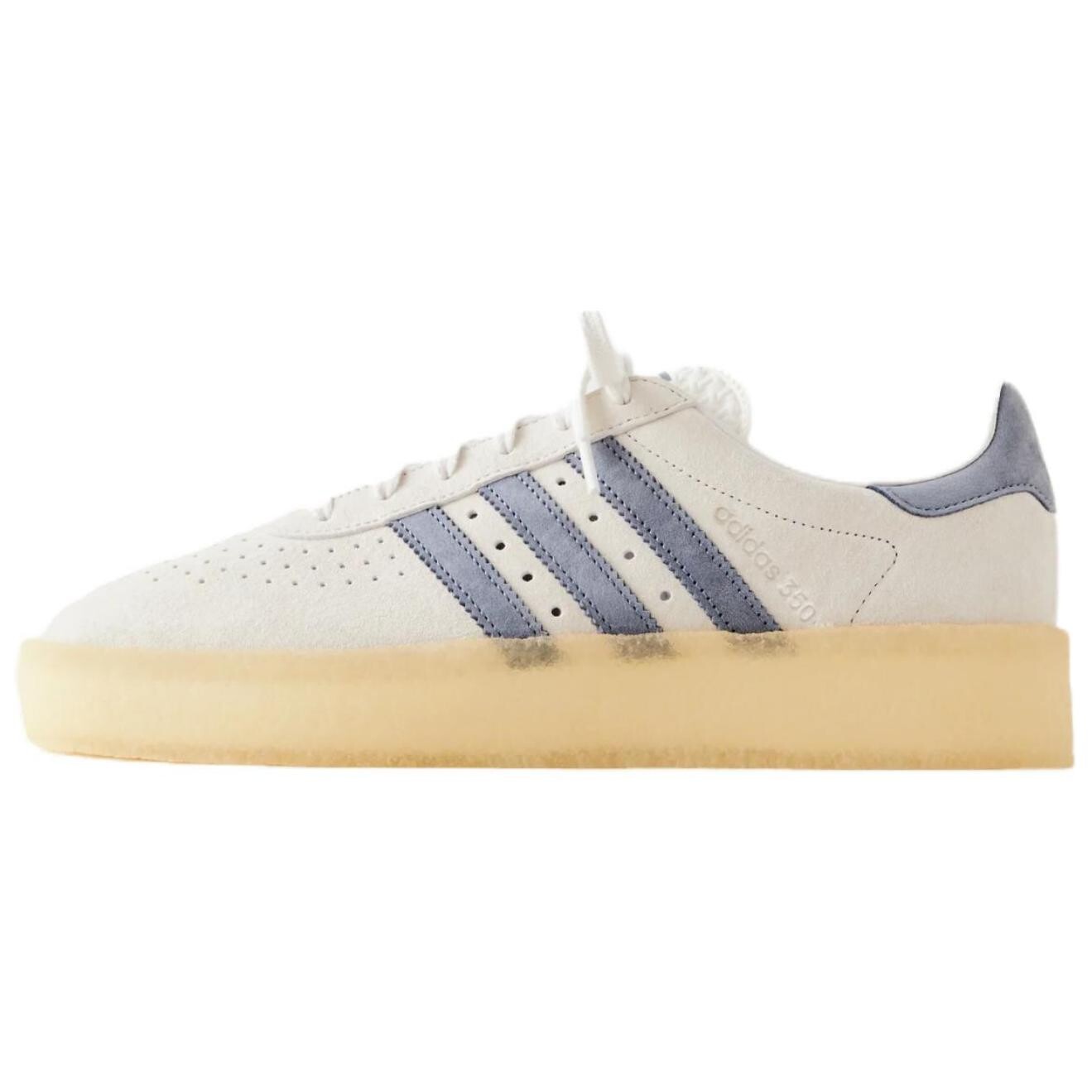 

Кроссовки Kith X adidas originals Skateboarding Shoes Men Low-top White/Blue, белый/синий