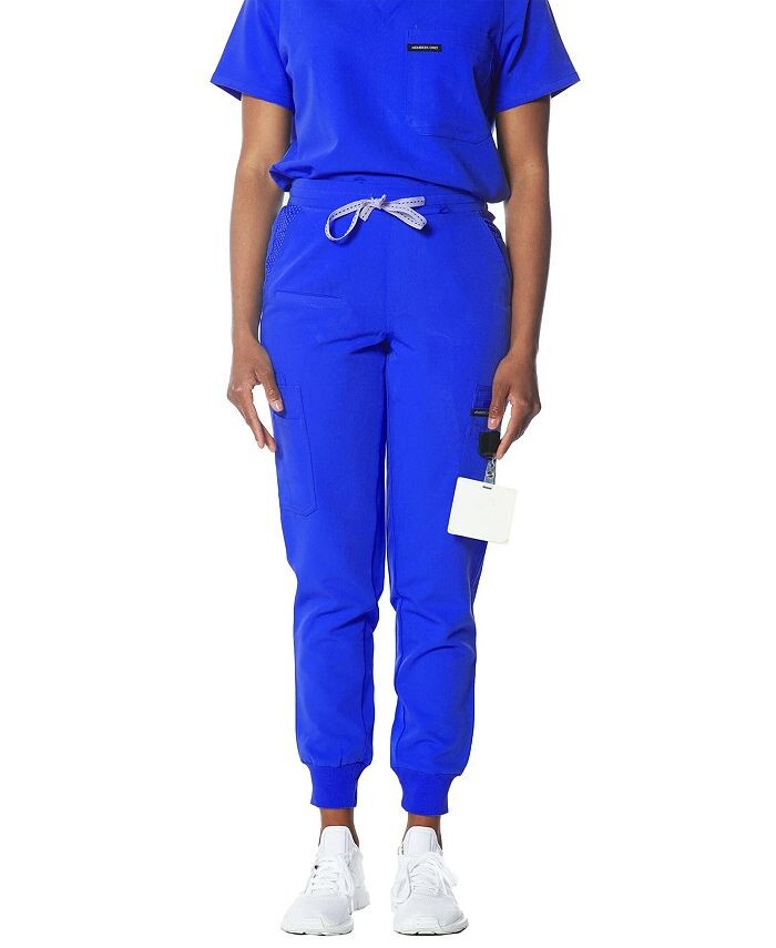 

Брюки Valencia Jogger Scrub для миниатюрных женщин Members Only, цвет Royal blue