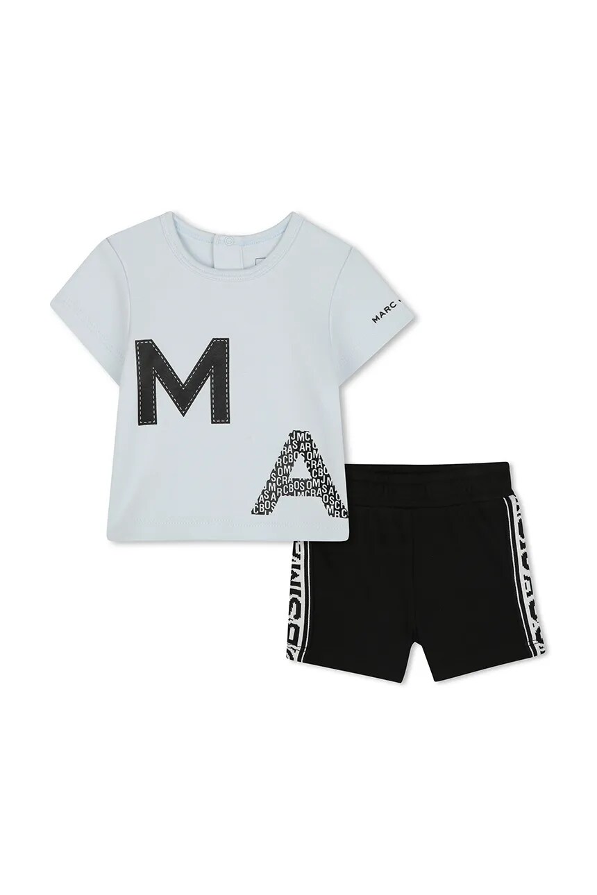 

Детский комплект из хлопка Marc Jacobs, синий