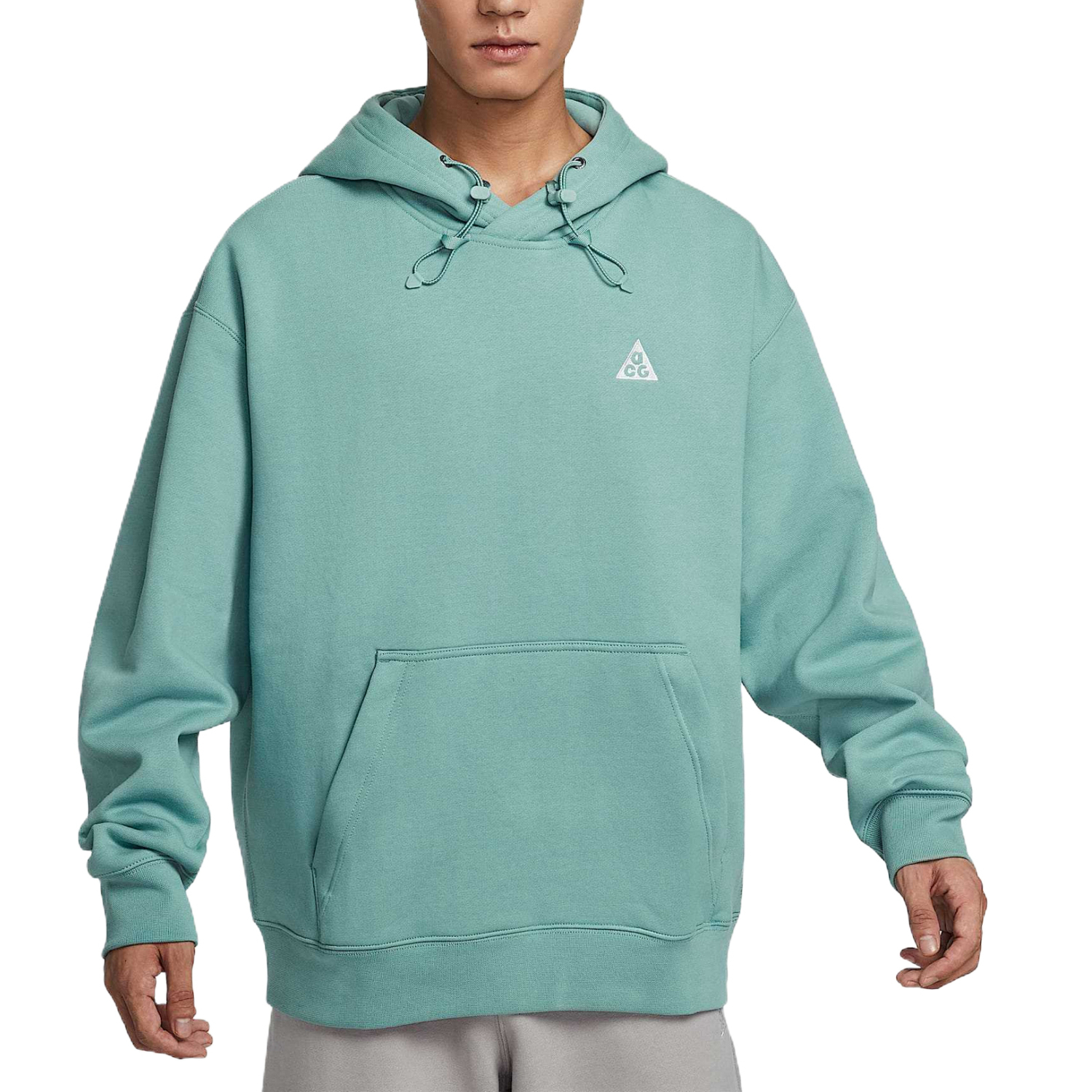 

Толстовка ACG THERMA FIT Unisex Nike, серый/зеленый/белый