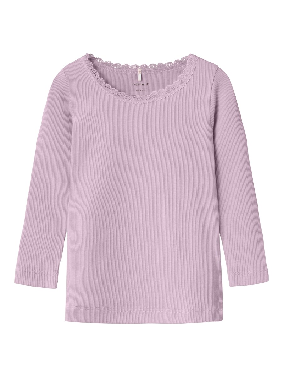

Лонгслив NAME IT Shirt Kab, сиреневый